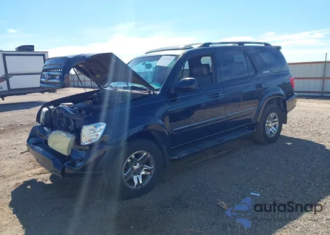 2003 Toyota Sequoia Limited V8 z USA, uszkodzony, nr VIN 5TDBT48A33S205026